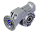 P50 Schneckengetriebe mit Vorstufe i=4,3 max. 88 Nm