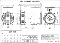 ECO38-1L/4c 300/360 kVA Synchrongenerator