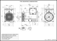 ECP32-2S/4c 45/54 kVA Synchrongenerator