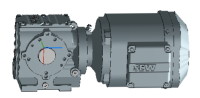 SA47 DT90S4/TF Schneckengetriebemotor 1,1 kW, 44 min-1, 194 Nm