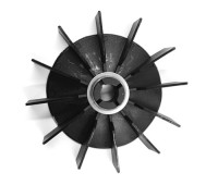 E63 / CPV00056 FAN with mounting ring, Ø117, shaft...
