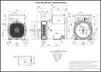 ECP34-2S/4c 100/120 kVA Synchrongenerator