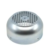 IEC Lüfterhaube, Stahlblech 160 / B grundiert mit...