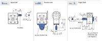 INOX I45 Schneckengetriebe max. 41 Nm (0,80 kW)