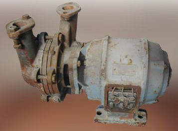 LPW 46 II Pumpe mit 3AC-Asynchronmotor  Type R29ue4; "SIEMENS-SCHUCKERT"