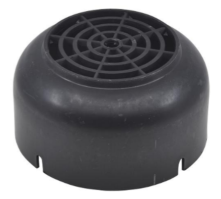 MEC plástico de capa de ventilador PPN 063; AØ = 122 mm H = 62 mm