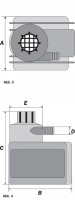 Kühlmittelpumpe ES3 für den industriellen Einsatz.