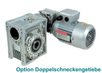 KG 063/100/80-B5 Schneckengetriebe, max.106 Nm; max. 0,31 kW