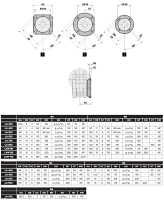 LAC 40/040.0/105-14 Schneckengetriebe IEC 71/B14A, max. 44 Nm