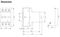 SM1E disjoncteur-moteur 0,1 A – 25 A