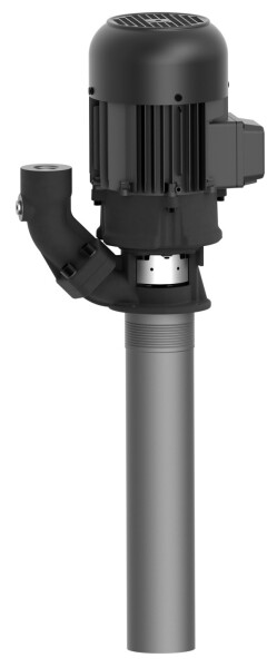 TC160/740+001 Mehrstufige Tauchpumpe – 160 l/min bei 52 m – 2,6 kW – Eintauchtiefe 735 mm