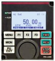 FR-LU08-01 Klartext Bedienfeld mit LCD-Anzeige für alle Geräte der 800 Serie (IP55)
