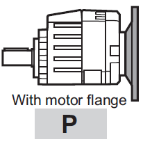 P - für Motoranbau (Standard)